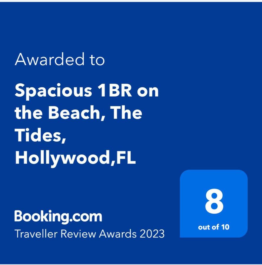 Spacious 1Br On The Beach, The Tides, Hollywood,Fl 외부 사진